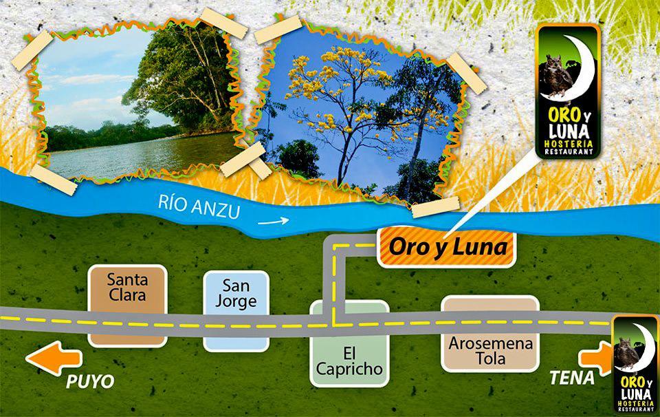 Oro Y Luna Lodge Carlos Julio Arosemena Tola Eksteriør bilde